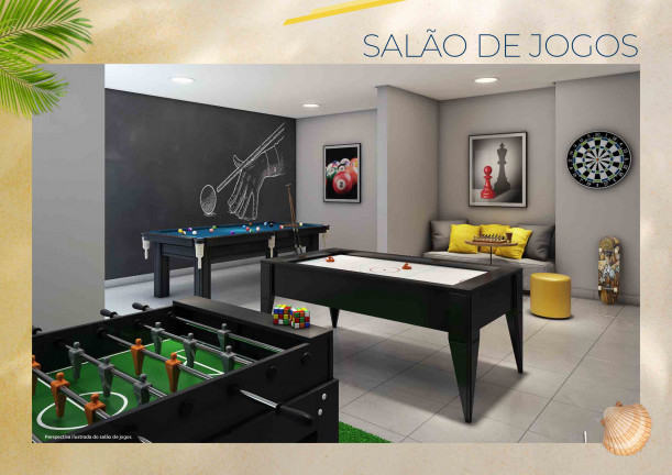 Imagem Apartamento com 1 Quarto à Venda, 47 m² em Vera Cruz - Mongaguá