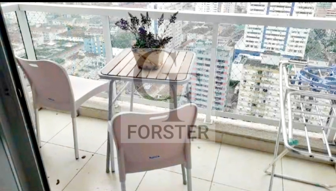 Imagem Apartamento com 1 Quarto para Alugar, 48 m²em Boqueirão - Santos Imagem Apartamento com 1 Quarto para Alugar, 48 m²em Boqueirão - Santos