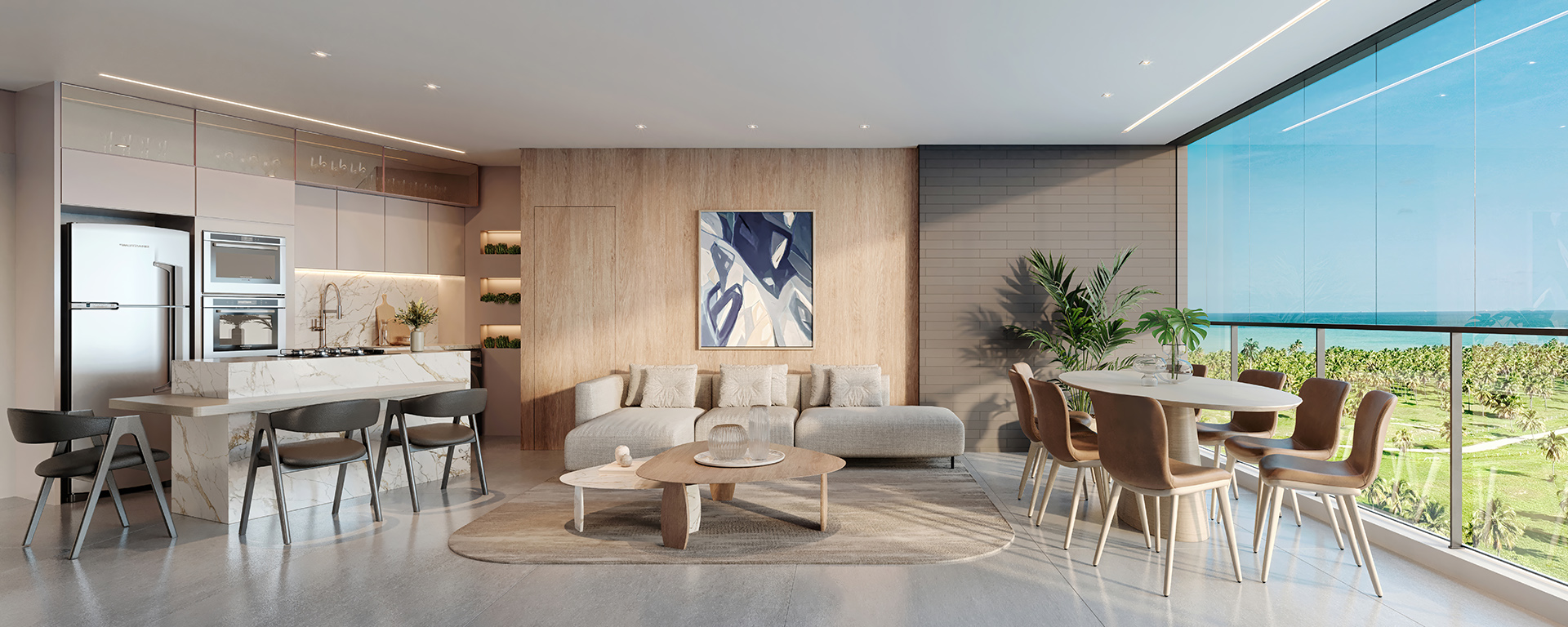 Imagem Apartamento com 2 Quartos à Venda, 59 m² em - Imagem Apartamento com 2 Quartos à Venda, 59 m² em -