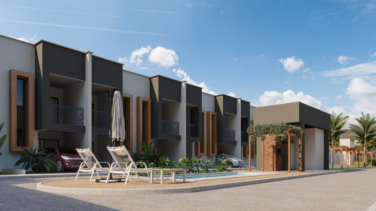 Imagem Casa de Condomínio com 2 Quartos à Venda, 80 m² em Ponta Negra - Natal