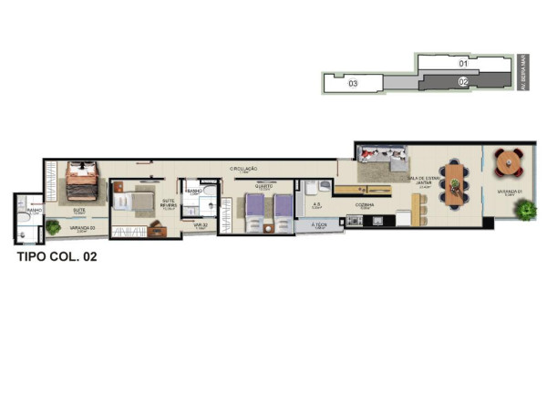Imagem Apartamento com 3 Quartos à Venda, 235 m² em Praia do Morro - Guarapari Imagem Apartamento com 3 Quartos à Venda, 235 m² em Praia do Morro - Guarapari