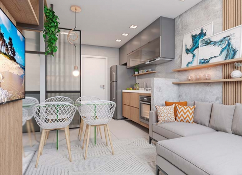 Imagem Apartamento com 2 Quartos à Venda, 47 m² em Parque Santa Rosa - Suzano