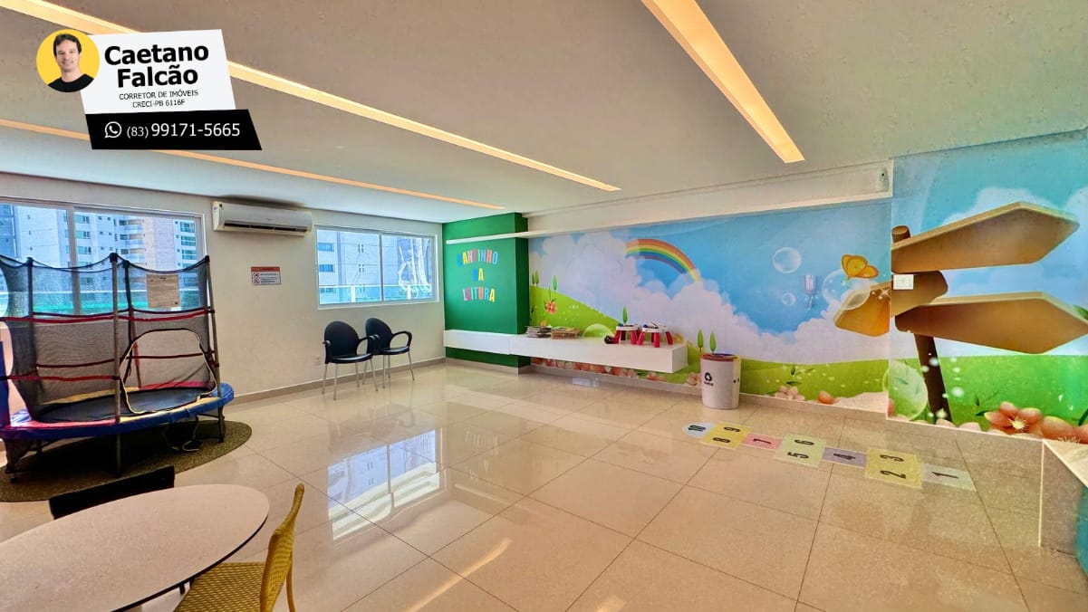 Imagem Apartamento com 2 Quartos para Alugar, 68 m² em Altiplano Cabo Branco - João Pessoa