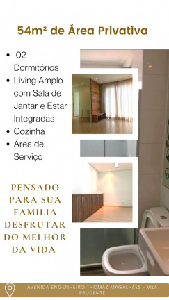 Imagem Apartamento com 2 Quartos à Venda, 54 m² em Sítio da Figueira - São Paulo Imagem Apartamento com 2 Quartos à Venda, 54 m² em Sítio da Figueira - São Paulo