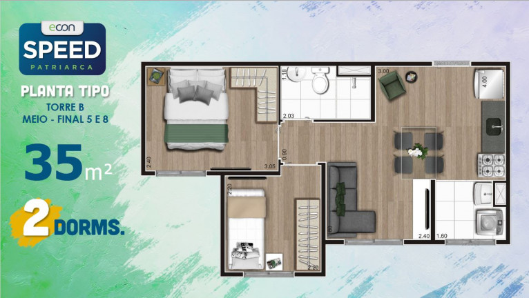 Imagem Apartamento com 2 Quartos à Venda, 35 m² em Cidade Patriarca - São Paulo Imagem Apartamento com 2 Quartos à Venda, 35 m² em Cidade Patriarca - São Paulo
