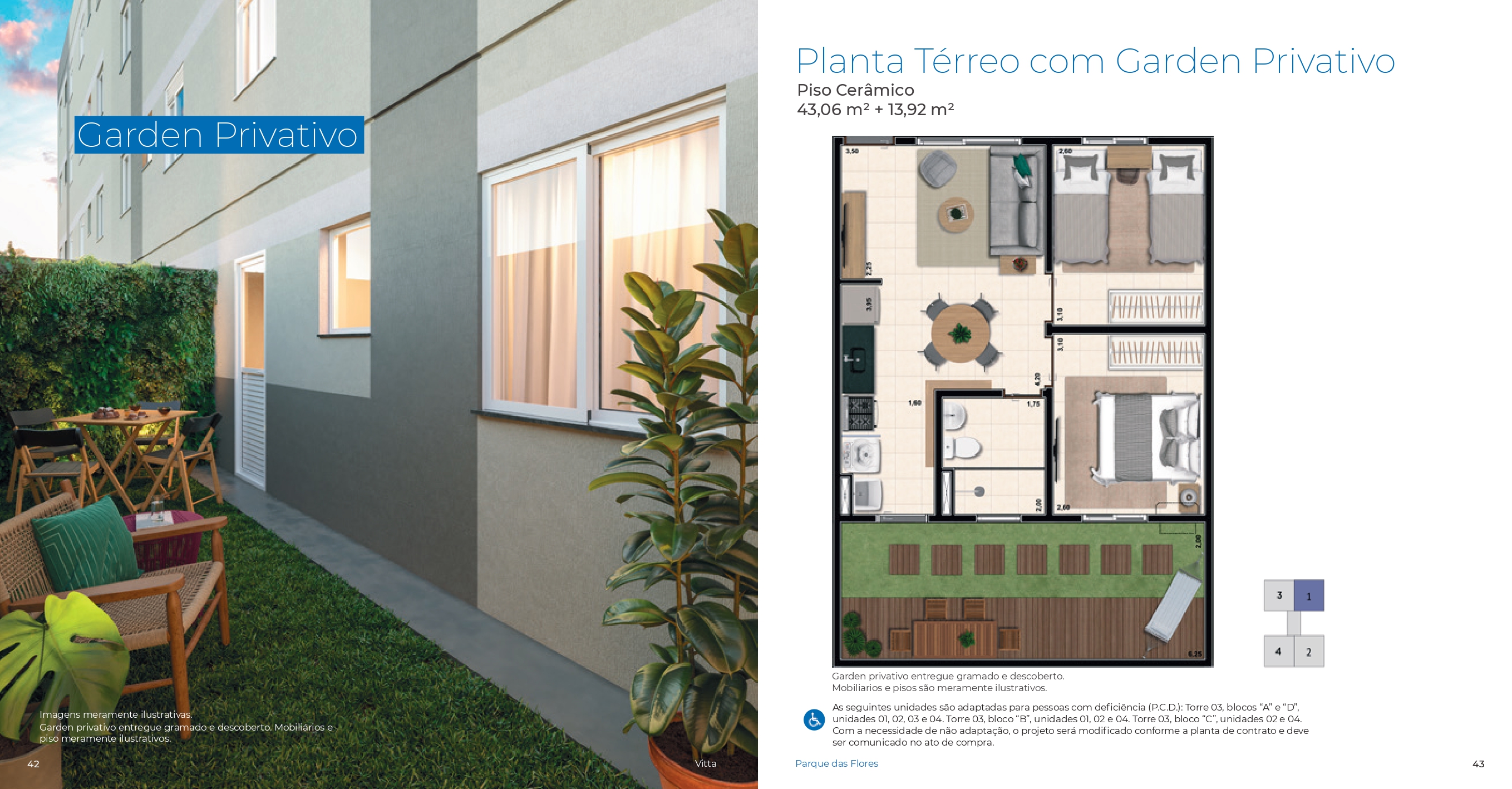 Imagem Apartamento com 2 Quartos à Venda, 43 m²em Ipiranga - Ribeirão Preto