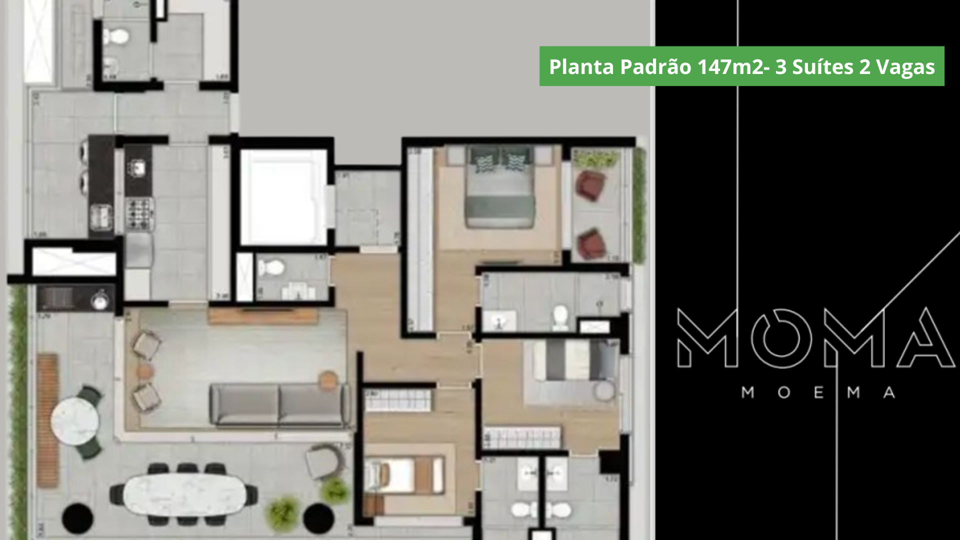 Imagem Apartamento à Venda, 147 m²em Indianópolis - São Paulo