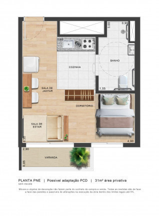 Imagem Apartamento com 1 Quarto à Venda, 31 m² em Butantã - São Paulo Imagem Apartamento com 1 Quarto à Venda, 31 m² em Butantã - São Paulo