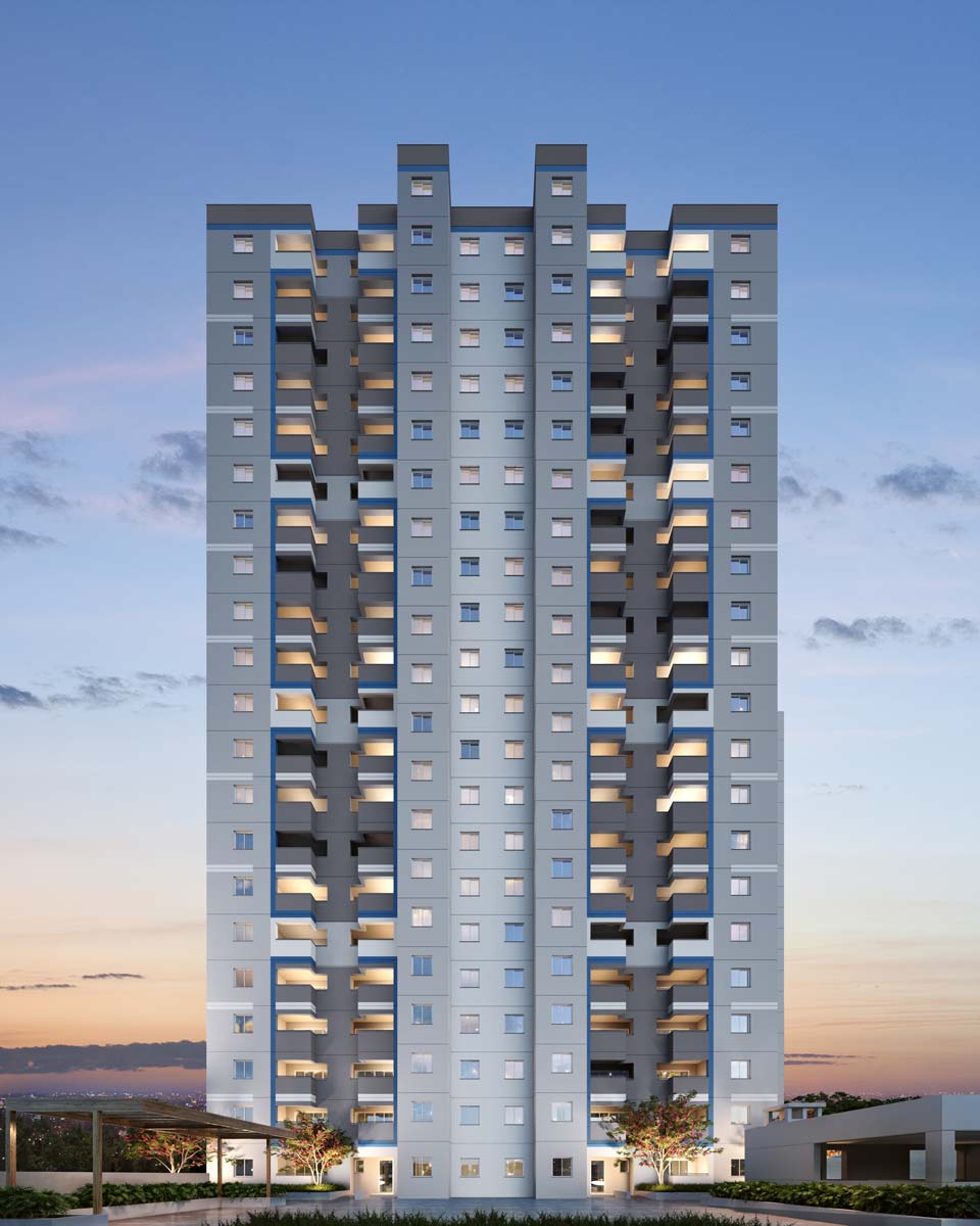 Apartamento com 2 Quartos à Venda, 37 m²em Jaguaribe - Osasco