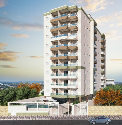 Apartamento com 2 Quartos à Venda, 56 m² em Mirim - Praia Grande