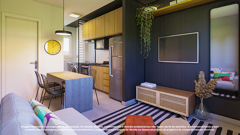 Imagem Apartamento com 2 Quartos à Venda, 39 m²em Parque dos Lagos - Ribeirão Preto