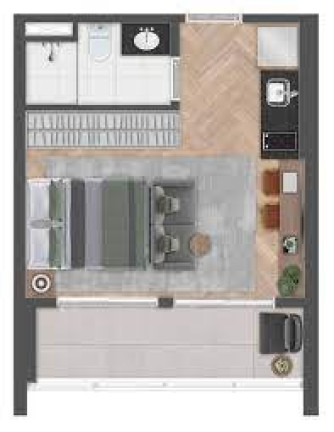 Imagem Apartamento à Venda, 27 m² em Jardim das Acácias - São Paulo