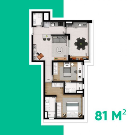 Imagem Apartamento com 2 Quartos à Venda, 81 m² em Vila Clementino - São Paulo