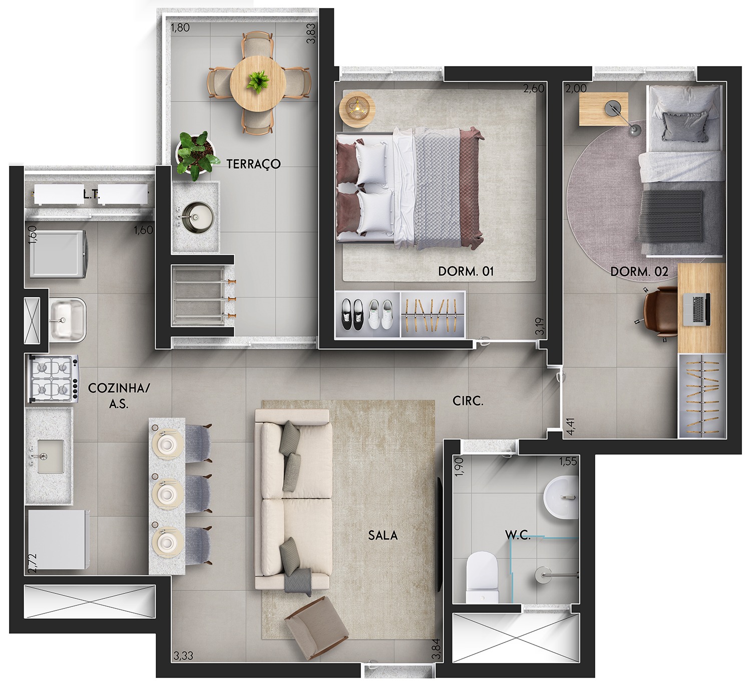 Imagem Apartamento com 1 Quarto à Venda, 52 m²em Centro - Bertioga