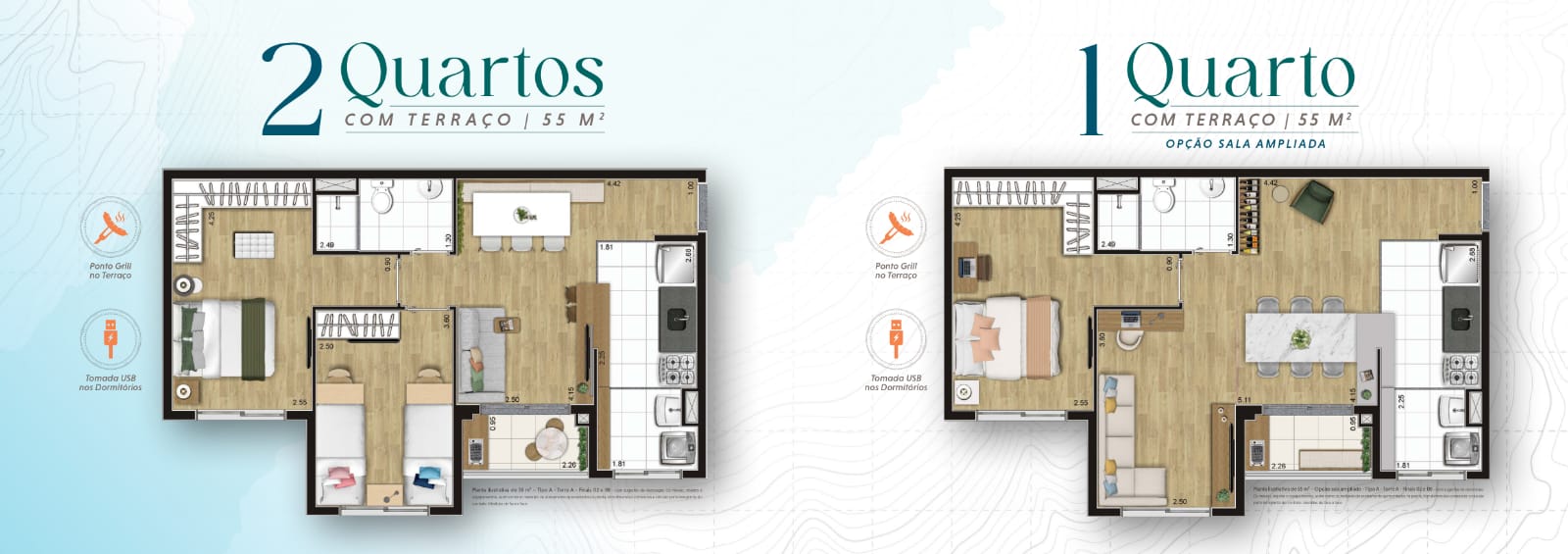 Imagem Apartamento com 2 Quartos à Venda, 47 m²em Enseada - Guarujá