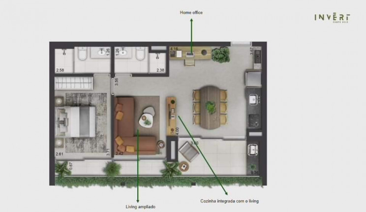 Imagem Apartamento com 3 Quartos à Venda, 105 m² em Campo Belo - São Paulo Imagem Apartamento com 3 Quartos à Venda, 105 m² em Campo Belo - São Paulo