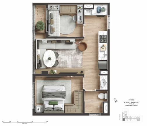 Imagem Apartamento com 2 Quartos à Venda, 29 m²em Perdizes - São Paulo Imagem Apartamento com 2 Quartos à Venda, 29 m²em Perdizes - São Paulo