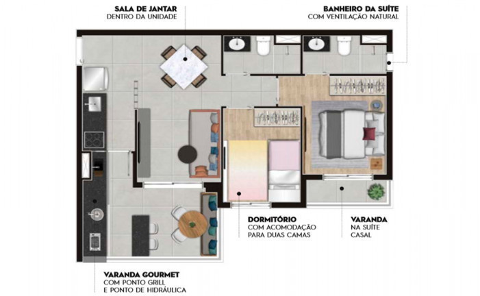 Imagem Apartamento com 2 Quartos à Venda, em Vila Leopoldina - São Paulo Imagem Apartamento com 2 Quartos à Venda, em Vila Leopoldina - São Paulo