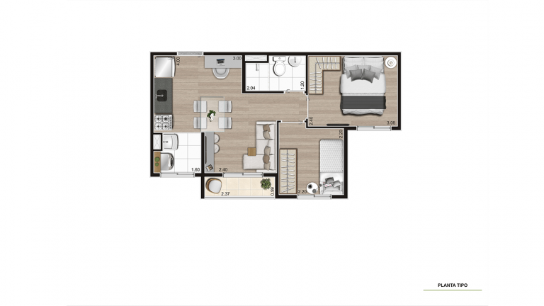 Imagem Apartamento com 2 Quartos à Venda,  em Água Branca - São Paulo