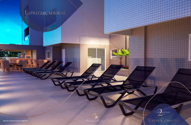 Imagem Apartamento com 2 Quartos à Venda, 65 m² em Guilhermina - Praia Grande