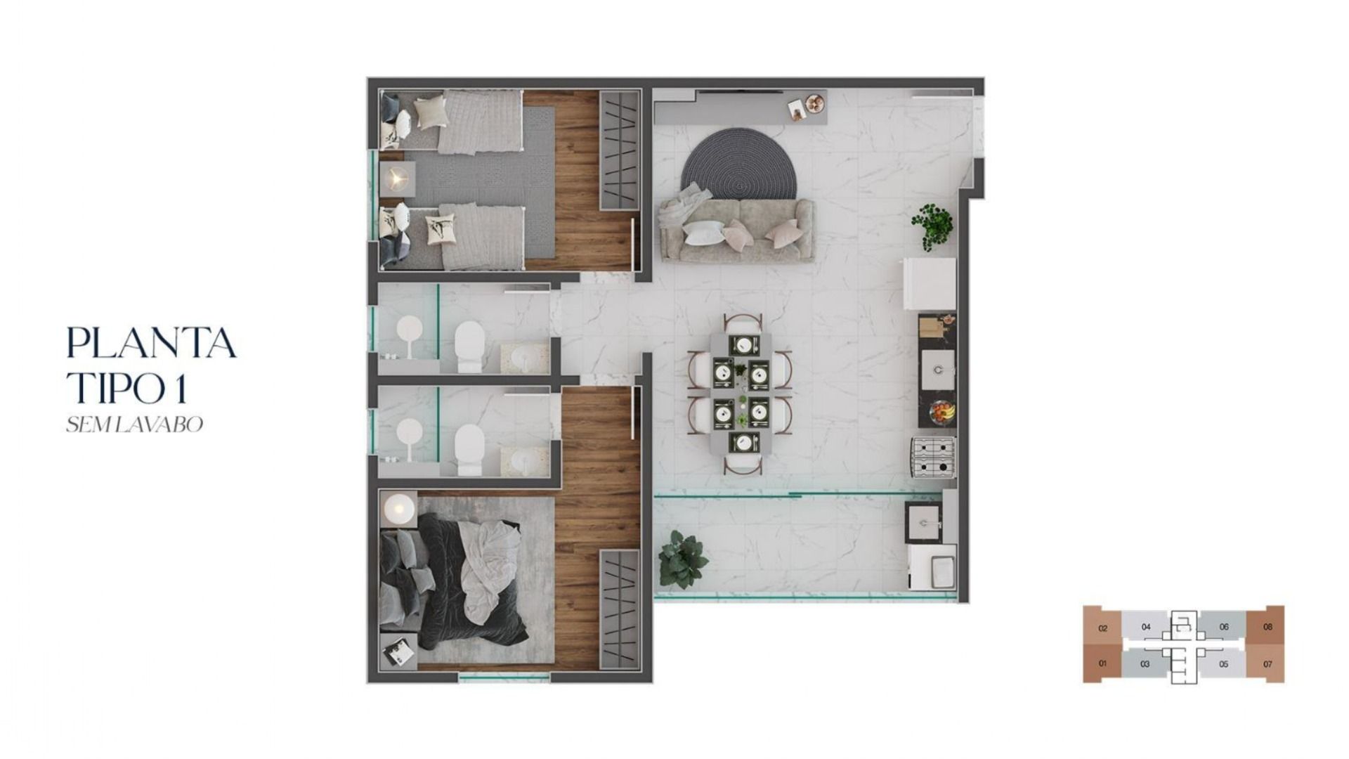 Imagem Apartamento com 2 Quartos à Venda, 56 m² em Boa Vista - Juiz de Fora Imagem Apartamento com 2 Quartos à Venda, 56 m² em Boa Vista - Juiz de Fora