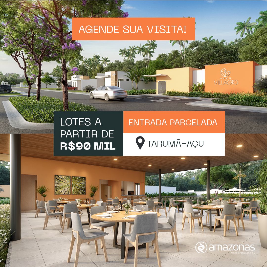Terreno em Condomínio à Venda, 150 m²em Tarumã-Açu - Manaus