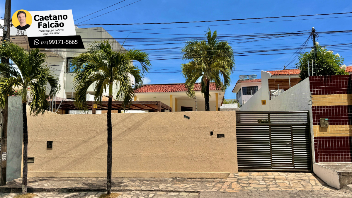 Imagem Casa com 3 Quartos à Venda, 130 m² em Jardim Cidade Universitária - João Pessoa