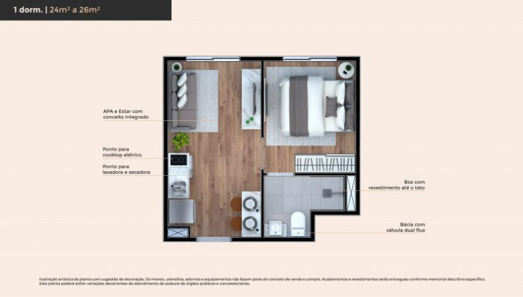 Imagem Apartamento com 1 Quarto à Venda, em Jardim Aeroporto - São Paulo Imagem Apartamento com 1 Quarto à Venda, em Jardim Aeroporto - São Paulo