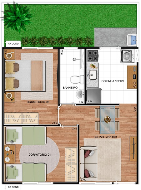 Imagem Apartamento com 2 Quartos à Venda, 66 m²em Quarenta Horas (Coqueiro) - Ananindeua Imagem Apartamento com 2 Quartos à Venda, 66 m²em Quarenta Horas (Coqueiro) - Ananindeua