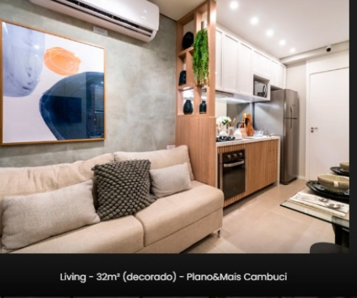 Imagem Apartamento com 2 Quartos à Venda, 32 m² em Cambuci - São Paulo