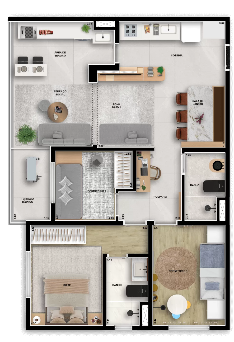 Imagem Apartamento com 2 Quartos à Venda ou Temporada, 61 m²em São Judas - São Paulo Imagem Apartamento com 2 Quartos à Venda ou Temporada, 61 m²em São Judas - São Paulo