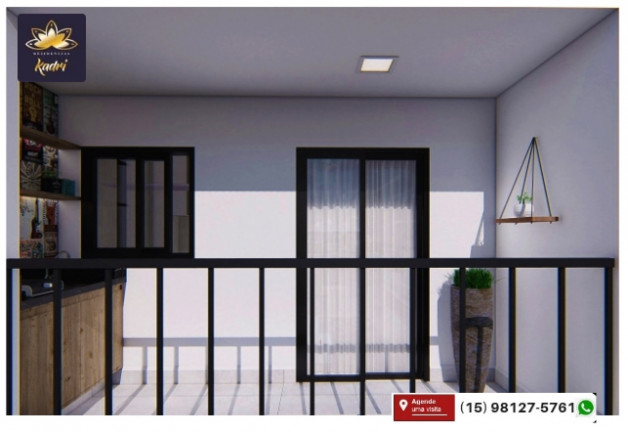 Imagem Apartamento com 2 Quartos à Venda, 59 m² em Wanel Ville - Sorocaba