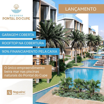 Imagem Apartamento com 1 Quarto à Venda, 30 m² em Pontal Do Cupe - Ipojuca