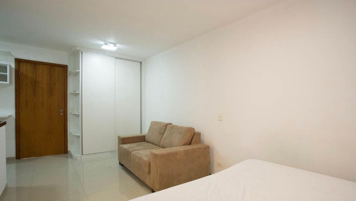 Imagem Apartamento com 1 Quarto para Alugar, 30 m² em Campo Belo - São Paulo Imagem Apartamento com 1 Quarto para Alugar, 30 m² em Campo Belo - São Paulo