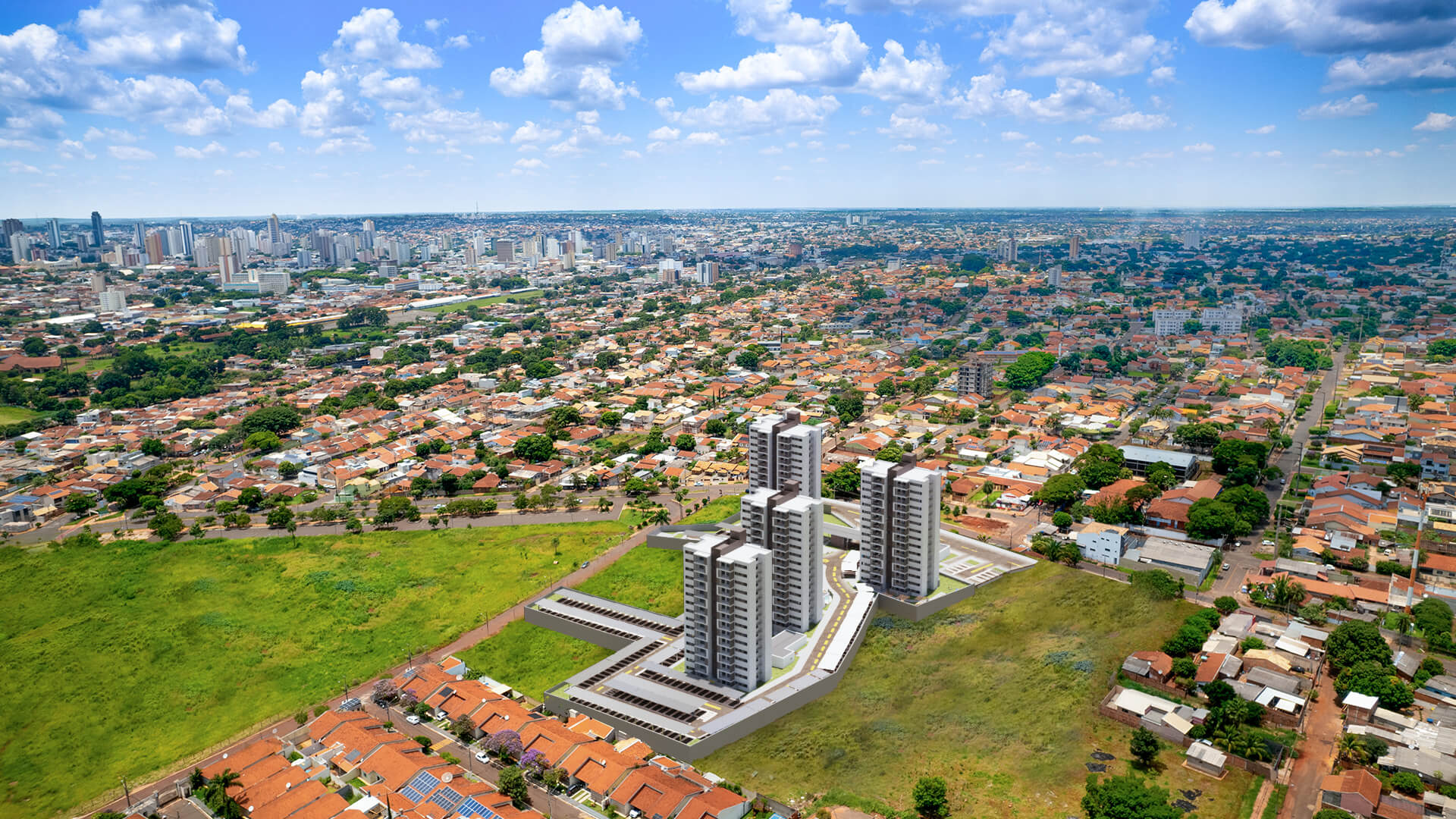 Imagem Apartamento com 2 Quartos à Venda, 65 m²em Vila Planalto - Campo Grande