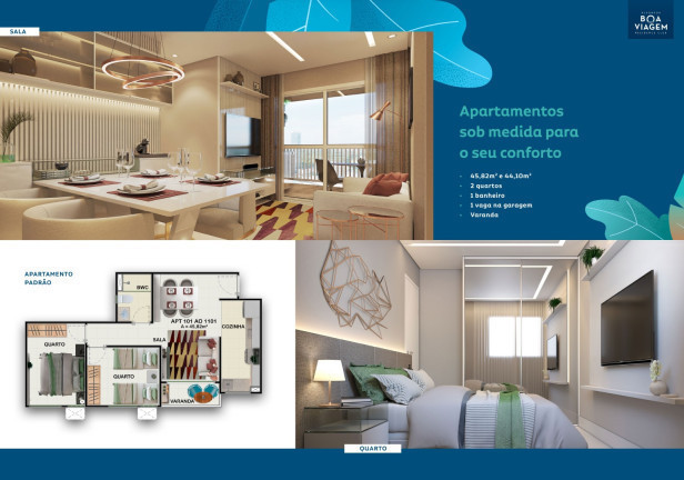 Imagem Apartamento com 2 Quartos à Venda, em Imbiribeira - Recife Imagem Apartamento com 2 Quartos à Venda, em Imbiribeira - Recife