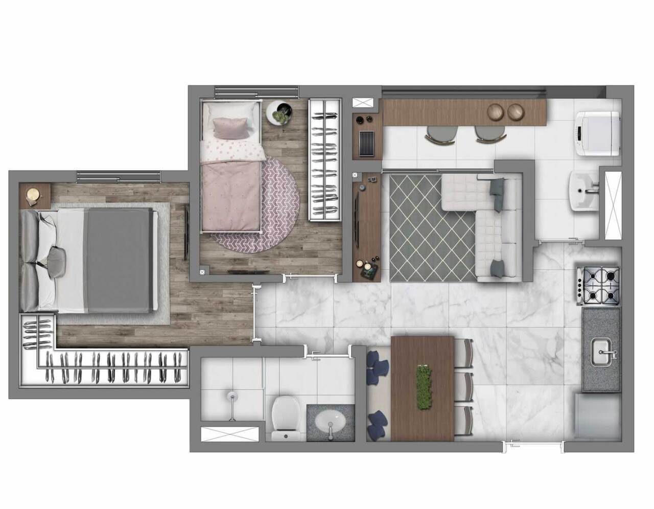 Imagem Apartamento com 2 Quartos à Venda, 39 m² em Jardim Santo Antoninho - São Paulo Imagem Apartamento com 2 Quartos à Venda, 39 m² em Jardim Santo Antoninho - São Paulo