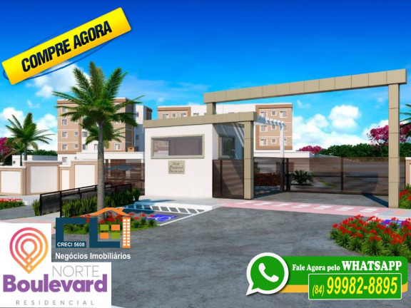 Apartamento com 2 Quartos à Venda, 42 m² em Pajuçara - Natal