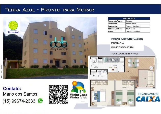 Imagem Apartamento com 2 Quartos à Venda ou Locação, 47 m²em Vila Aeroporto - Sorocaba