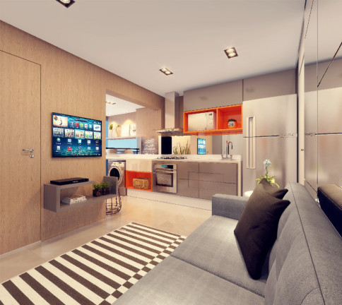 Imagem Studio com 1 Quarto à Venda, 24 m² em Centro - Osasco Imagem Studio com 1 Quarto à Venda, 24 m² em Centro - Osasco
