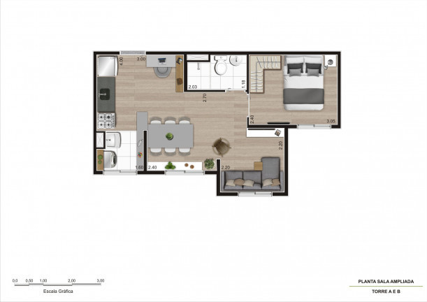 Imagem Apartamento com 2 Quartos à Venda,  em Vila Ré - São Paulo