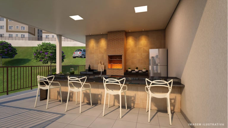 Imagem Apartamento com 2 Quartos à Venda, 40 m²em Chácara Estela - Santana de Parnaíba