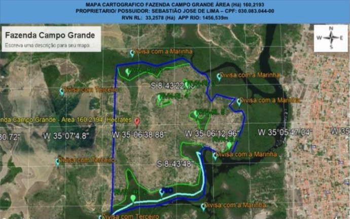 Imagem Terreno à Venda, 160.000 m² em Praia de Tamandaré - Tamandaré Imagem Terreno à Venda, 160.000 m² em Praia de Tamandaré - Tamandaré