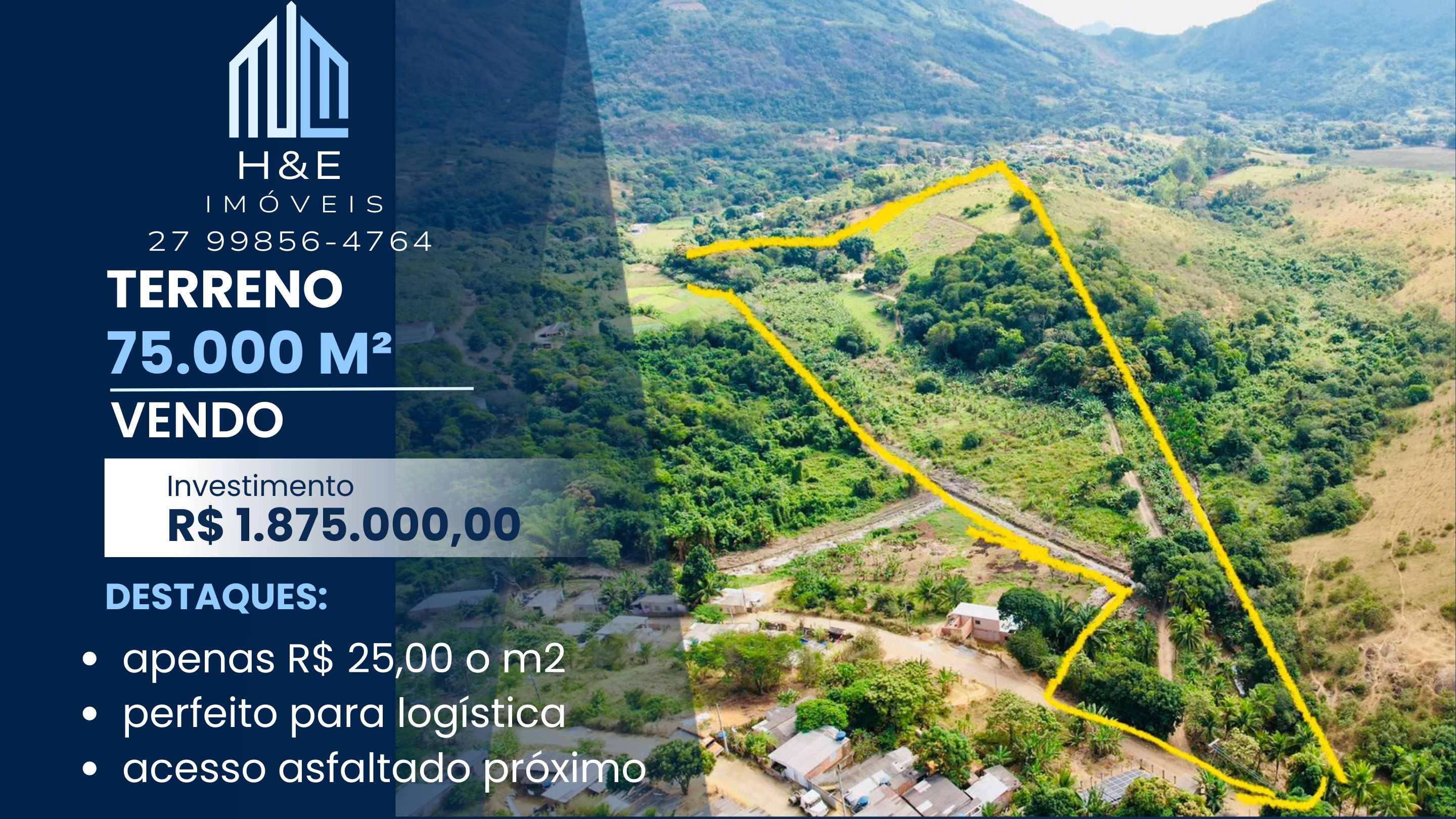 Imagem Terreno à Venda, 75 m²em Nova Campo Grande - Cariacica Imagem Terreno à Venda, 75 m²em Nova Campo Grande - Cariacica