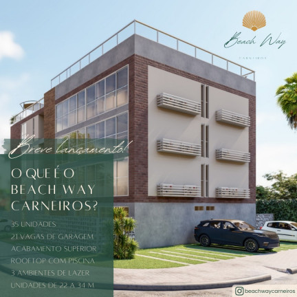 Imagem Apartamento com 1 Quarto à Venda, 22 m² em Praia dos Carneiros - Tamandaré Imagem Apartamento com 1 Quarto à Venda, 22 m² em Praia dos Carneiros - Tamandaré