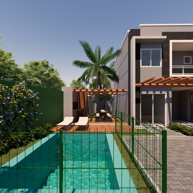 Imagem Casa de Condomínio com 2 Quartos à Venda, 74 m²em Pacheco - Caucaia