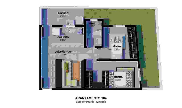 Imagem Apartamento com 2 Quartos à Venda, 45 m² em Ingleses Do Rio Vermelho - Florianópolis Imagem Apartamento com 2 Quartos à Venda, 45 m² em Ingleses Do Rio Vermelho - Florianópolis