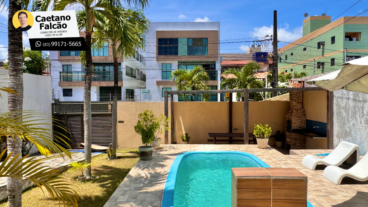 Imagem Casa com 3 Quartos à Venda, 130 m² em Jardim Cidade Universitária - João Pessoa