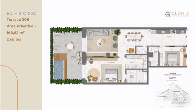 Imagem Apartamento com 2 Quartos à Venda, em Glória - Rio de Janeiro Imagem Apartamento com 2 Quartos à Venda, em Glória - Rio de Janeiro
