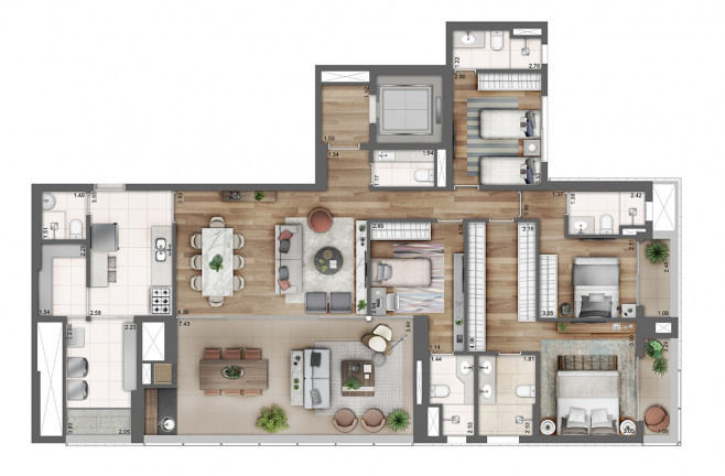 Imagem Apartamento com 4 Quartos à Venda, 190 m² em Perdizes - São Paulo Imagem Apartamento com 4 Quartos à Venda, 190 m² em Perdizes - São Paulo